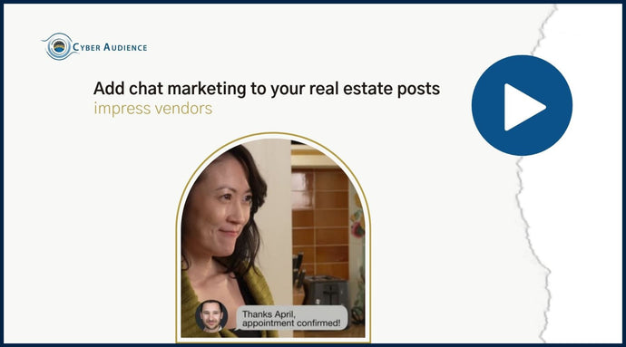 Add Chat Marketing to your Real Estate Posts (Premier Listing Promotions!)